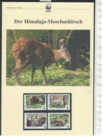 10-WS10- Afganistan, WWF, Jeleń himalajski,2004r