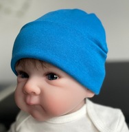 Beanie czapeczki ciepłe dla noworodków 0-6m