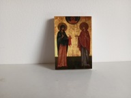 IKONA MARII I MARTY 10,5 / 7,5 cm.