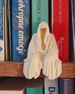 Duszek / Duch – druk 3D PLA – kość słoniowa – 82 mm