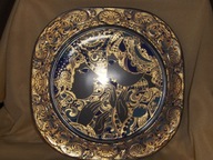 Rosenthal ozdobny talerz kolekcjonerski Bjorn Wiinblad kryształ Bradex 1979