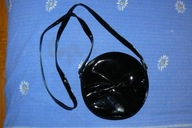 torebka z kokardą czarna