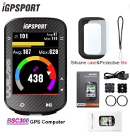 Licznik rowerowy GPS nawigacja iGPSport BSC300 + folia+etui