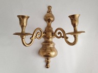 MOSIĄDZ MOSIĘŻNY KINKIET ŚWIECZNIK 24,5 X 28,5 CM