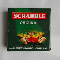SCRABBLE ORGINAL ANGIELSKIE (KOMPAKTOWE WYDANIE) LITERY W FOLII