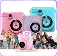 APARAT fotograficzny dla dzieci cyfrowy NATYCHMIASTOWY z drukarką + WKŁADY