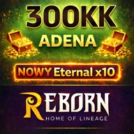Lineage 2 L2 Reborn Eternal - NOWY Sezon Adena - 300KK