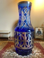 WAZON HUTA HORTENSJA OKUTY KOLOR INDYGO lata 60-te