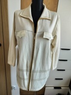 Efektowny sweter damski 46 kardigan mięsisty bawełna 3XL swetry