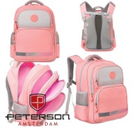 Peterson plecak szkolny różowy