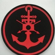 Naszywka wojskowa marynarka wojenna
