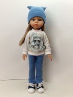 Ubranko komplet zestaw dla lalki Paola Reina 32cm dres spódniczka 5w1