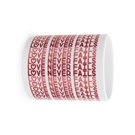 KUBEK Z UKRYTA WIADOMOŚĆ SZLACZEK LOVE NEVER FAILS MEGA HIT