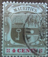 Mauritius kolonia brytyjska stary znaczek (9/38