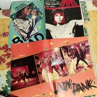 MAGAZYN MUZYCZNY 2/ 1988 plakat duzy Lady Pank Michael jackson gazeta z PRL