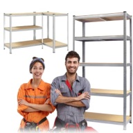 REGAŁ METALOWY DO WARSZTATU GARAŻU MAGAZYNOWY METALOWY 180X90X40 875KG