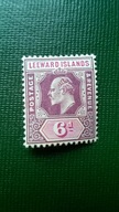 Leeward Islands * 6d KEVI kolonie angielskie brytyjskie