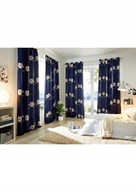 ZASŁONA ZACIEMNIAJĄCA sowy taśma marszcząca 245/130 cm