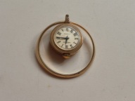 MEDALION ZEGAREK ZLOCONY CZAJKA