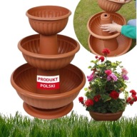 DONICZKA KWIETNIK FONTANNA GRACJA III TERAKOTA 45 X 45 X 57,5 CM