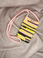 MAMAJASTUDIO Etui na telefon,mała kolorowa torebka na ramię.