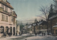 Pocztówka PRL Szklarska Poręba widok na Śnieżne Kotły 36-1149