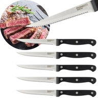 ERNESTO ZESTAW 6 SZT. NOŻY DO STEKÓW ZESTAW NOŻY KUCHENNYCH DO GRILLA