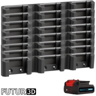 Uchwyt potrójny na akumulator Erbauer 12V EXT DualVolt z blokadą