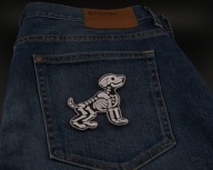 Naszywka Haftowana PIES KOŚCIOTRUP Labrador – 8 x 8,5 cm