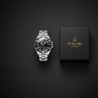 Elegancki Zegarek Męski McYkcy Srebrny STAL