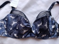 CHANTELLE usztywniany satyna tiul - BIUSTONOSZ EKSKLUZYWNY-ROZMIAR 80E!!!