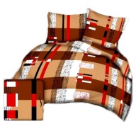 pościel bawełna lux 200x200 + 2x60x70 + 2x40x40 zamek B 214 eldorado