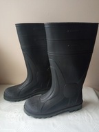 Silber gumowce młodzieżowe buty gumiaki z metalowym podnoskiem r 39/25,5