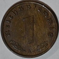 III Rzesza. 1 reichspfennig 1940 A