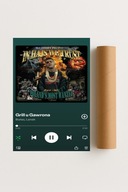 Plakat bez ramy 50x70cm Grill u Gawrona Białas, rap SBM | Pomysł na Prezent