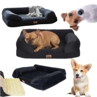 LEGOWISKO ORTOPEDYCZNE DLA MAŁEGO PSA KOTA 65X55 CM PURLOV