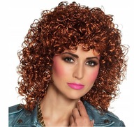 Peruka Brąz Kręcone loki / Kostium Strój Karnawałowy / Dla Dorosłych