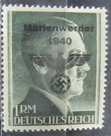 Niemcy stary znaczek z nadrukiem (9/44