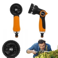 PISTOLET DO WODY DO WĘŻA OGRODOWEGO 8 FUNKCJI REGULOWANY ZRASZACZ OGRODOWY