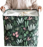 KOSZ NA ZABAWKI UBRANIA PRANIE ZAMYKANY DLA DZIECKA POJEMNY KOSZYK DUŻY XXL