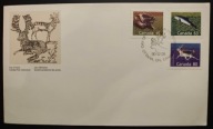 !! ZWIERZĘTA - KANADA 1990 - KOPERTA FDC - STAN BDB !