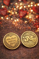 GRAWERSTWO.NET #8 Moneta mosiężna 34 Finał WOŚP