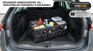 Organizer do Bagażnika 55L 3 Komory KODURA 60x33,5x30+eBook