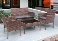 Zestaw Mebli Ogrodowych SFS010 Technorattan Naturalne MTG