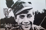 JANUSZ GAJOS - zdęcie z autografem