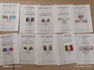znaczki Niemiec Karnety Europa z foto kl N2 N3