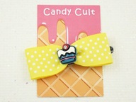 spinka kokardka CUPCAKE babeczka harajuku CC31