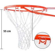 SIATKA DO KOSZA KOSZYKÓWKI NA OBRĘCZ KOSZA 55CM