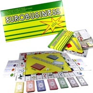 EUROBIZNES EUROBUSINESS EUROBISNES GRA PLANSZOWA KLASYCZNA ORYG 2-5 GRACZY