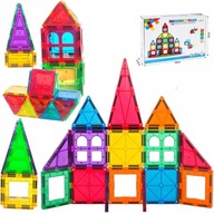 KLOCKI MAGNETYCZNE MagnetiC TileS 3D 45 elementów Idealne na Prezent !